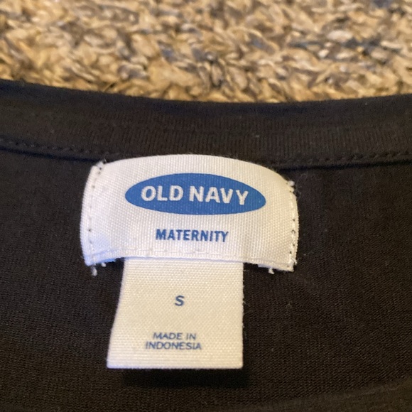 Small Old Navy Black Maternity Tank Top - Picture 2 of 2